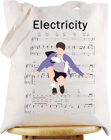 WZMPA Billy Elliot Musical Tote Bag Billy Fans Gift Electricity Broadway Shoulder Bag Broadway Musical Merchandise in Saudi Arabia