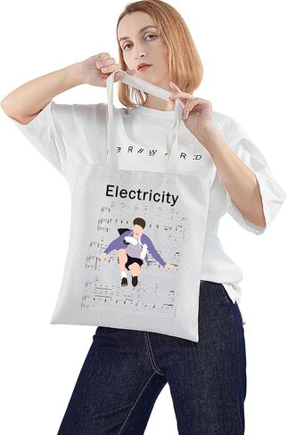 WZMPA Billy Elliot Musical Tote Bag Billy Fans Gift Electricity Broadway Shoulder Bag Broadway Musical Merchandise in Saudi Arabia