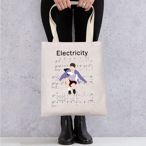WZMPA Billy Elliot Musical Tote Bag Billy Fans Gift Electricity Broadway Shoulder Bag Broadway Musical Merchandise in Saudi Arabia
