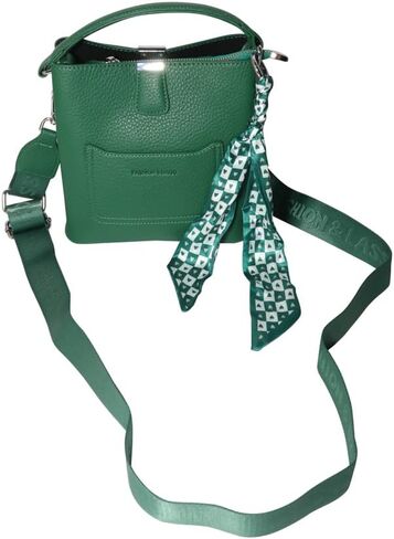 Colourful collection Green Women’s Handmade Leather Purse, Leather Native Fashionable and Durable Scratch-Resistant Shoulder Bag with strap Handles purse for womens. in Saudi Arabia