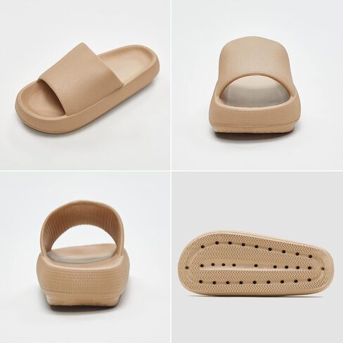 YUUCYOU UTUNE Cloud Slides for Women Men Pillow Slippers Non-Slip Bathroom Shower Sandals Soft Thick Sole Indoor and Outdoor Slides in Saudi Arabia