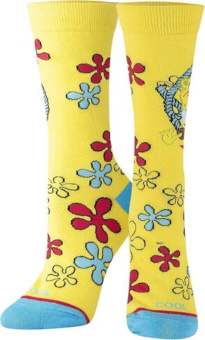 جوارب رائعة للنساء، رسوم متحركة سبونج بوب سكوير بانتس من نيكلوديون، أنماط لطيفة وممتعة in Kuwait