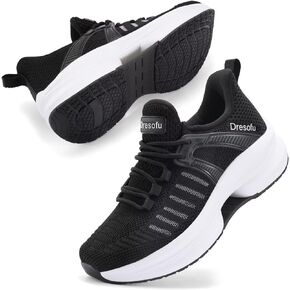 Women's Casual Breathable Walking Non-Slip Shoes Platform Lightweight Jogging Tennis Sneakers