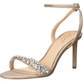 Jewel Badgley Mischka Dallyce Ankle Strap Stiletto Sandal in Kuwait