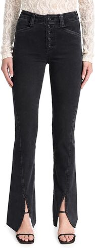 PAIGE Women's High Rise Laurel Canyon Jeans in Saudi Arabia