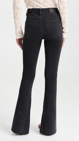 PAIGE Women's High Rise Laurel Canyon Jeans in Saudi Arabia