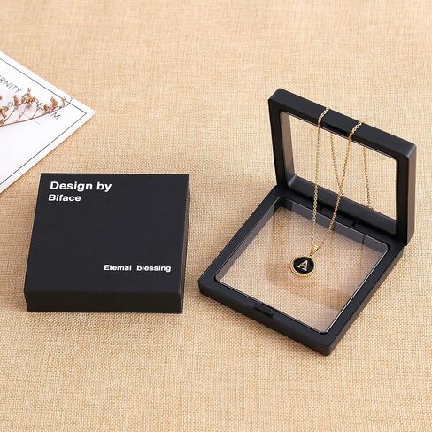 القلائد الأولية من BIFACE للنساء مجوهرات ذهبية للنساء 14 قيراط مطلية بالذهب حرف قلادة قلادات ذهبية مجوهرات هدايا عيد الحب للنساء فتاة شل in Kuwait