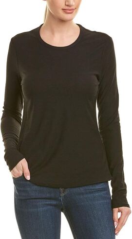 James Perse Womens Crewneck Slub Jersey T-Shirt in Kuwait