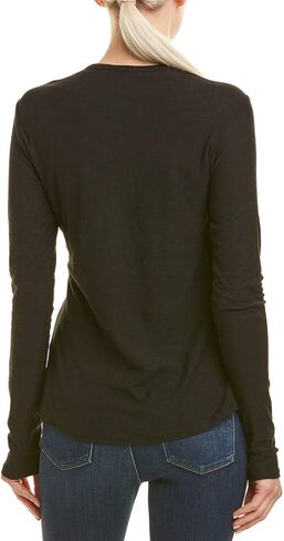 James Perse Womens Crewneck Slub Jersey T-Shirt in Kuwait