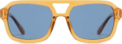 VIVIENFANG Trendy Polarized Rectangle Aviator Sunglasses for Women, Retro 70s Comfy Sun Glasses UV Protection Shades VF2229 in Saudi Arabia