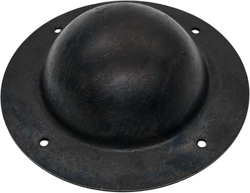 Mythrojan Hand Forged Viking LARP Shield BOSS Umbo عملي بالكامل وجاهز للمعركة، 7.4 بوصة in Kuwait