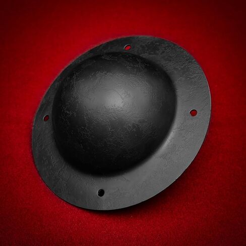 Mythrojan Hand Forged Viking LARP Shield BOSS Umbo Fully Functional & Battle Ready, 7.4" in Kuwait