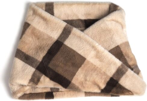 Stephanie Imports Winter Faux Fur Thick Neck Warmer Circle Loop Scarf Wrap in Saudi Arabia