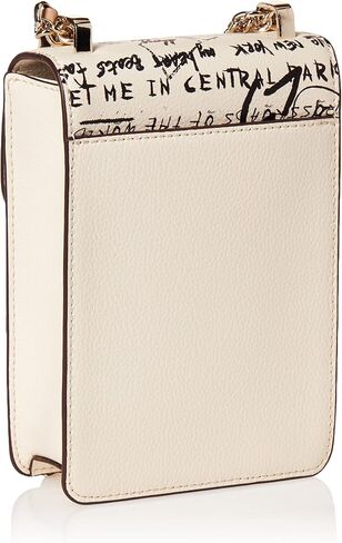 DKNY womens Dkny Elissa N/S Phone Crossbody, White Graffiti, One Size US in Saudi Arabia