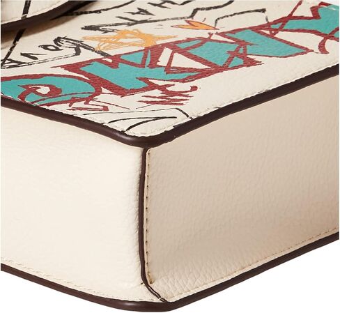 DKNY womens Dkny Elissa N/S Phone Crossbody, White Graffiti, One Size US in Saudi Arabia