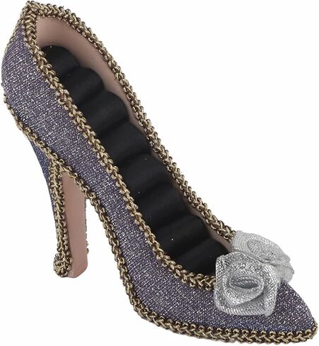 حامل مجوهرات Alucy، سوار على شكل قلادة على شكل حذاء رسمي، حامل عرض معلق على شكل حلقة، حامل مجوهرات إبداعية (نوع الكعب العالي) in Kuwait