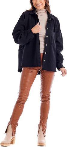 Mud Pie Women's Kirby Swing Shacket in Saudi Arabia
