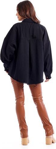 Mud Pie Women's Kirby Swing Shacket in Saudi Arabia