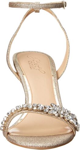 Jewel Badgley Mischka Dallyce Ankle Strap Stiletto Sandal in Kuwait