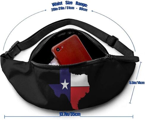 Dujiea Fanny Pack, Animal Horse Waist Bag with Headphone Hole Belt Bag Adjustable Sling Pocket Fashion Hip Bum Bag for Women Men Kids Outdoors Casual Travelling Hiking Cycling in Saudi Arabia