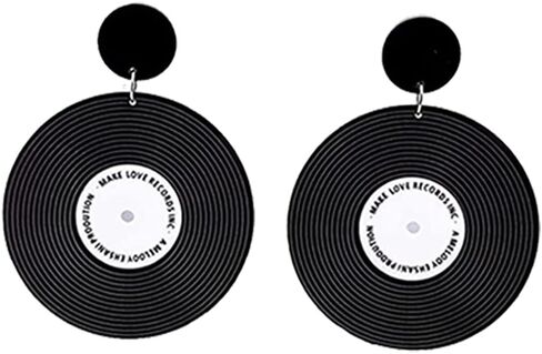 MIAIULIA 1950s طقم إكسسوارات نسائية وشاح أقراط عقال القط نظارات إطار أسود نظارات ملابس الحفلات مجموعة 5 قطع in Kuwait