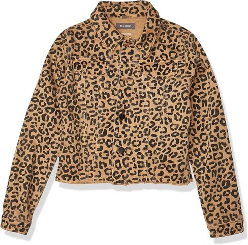 DL1961 Girls' Big Manning Trucker Jacket, Catwalk, L in Saudi Arabia