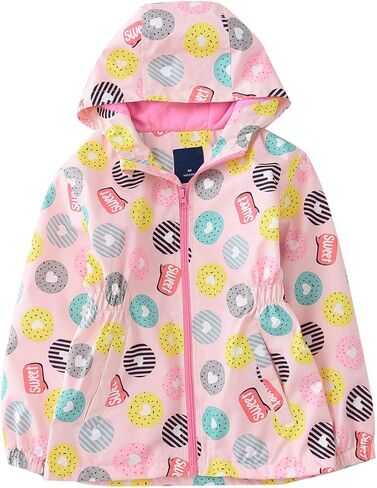 سترة نشطة مبطنة بالصوف بغطاء رأس للفتيات من Hiheart مقاومة للرياح وخصر محكم in Kuwait