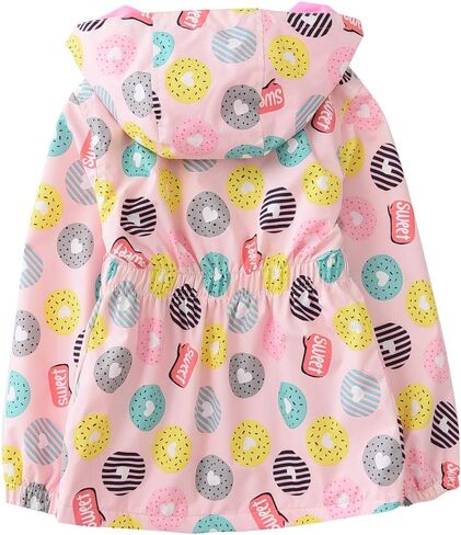 سترة نشطة مبطنة بالصوف بغطاء رأس للفتيات من Hiheart مقاومة للرياح وخصر محكم in Kuwait