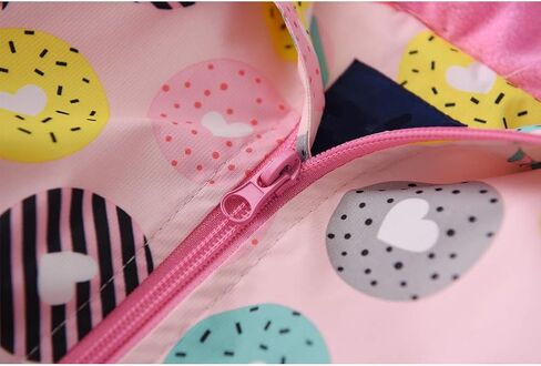 سترة نشطة مبطنة بالصوف بغطاء رأس للفتيات من Hiheart مقاومة للرياح وخصر محكم in Kuwait