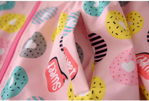 سترة نشطة مبطنة بالصوف بغطاء رأس للفتيات من Hiheart مقاومة للرياح وخصر محكم in Kuwait