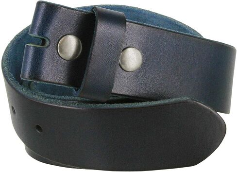 BS040 One Piece Genuine Full Grain Leather 1-1/2" wide Replacement Belt Strap with Snaps on for Women in Saudi Arabia