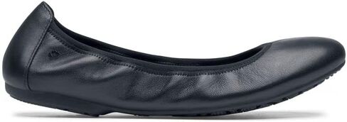 Shoes for Crews LILA Ina, Women's Work Ballet Flats, Slip Resistant, Lightweight, Black Shoes in Saudi Arabia