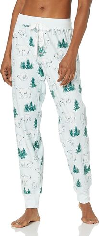 PJ Salvage Women's Loungewear Just Chill Jammie Pant, Ice Blue, S in Saudi Arabia