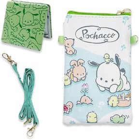 محفظة هاتف محمول صغيرة من Holymid Kawaii، حقيبة هاتف كرتونية، حقيبة كتف محفظة للهاتف الخلوي مع بطاقة ائتمان