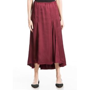 Max Studio Women's Satin High Low Hem Skirt in Kuwait