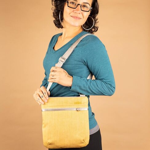 Haiku Women's Small Revel Eco-Friendly RFID Blocking Crossbody Travel Bag in Saudi Arabia