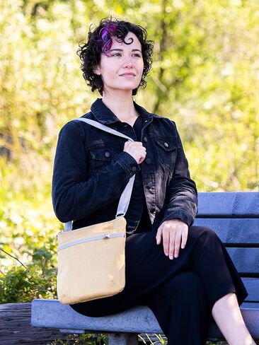 Haiku Women's Small Revel Eco-Friendly RFID Blocking Crossbody Travel Bag in Saudi Arabia
