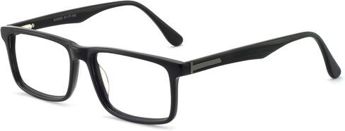 OCCI CHIARI Mens Rectangle Eyewear Frame Full-Rim Non-prescription Clear Optical Glasses in Saudi Arabia
