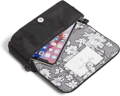 Vera Bradley Women's Recycled Lighten Up ReActive Compact Crossbody Purse with RFID Protection in Saudi Arabia