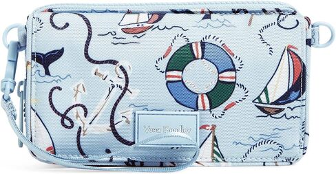 Vera Bradley Women's Recycled Lighten Up ReActive Compact Crossbody Purse with RFID Protection in Saudi Arabia