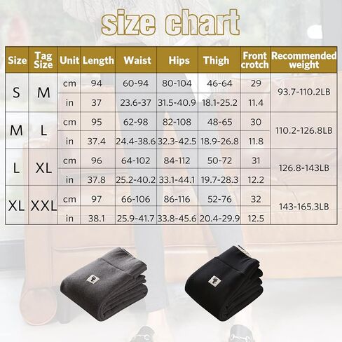 سراويل نسائية من PrettyQueen مبطنة بالصوف الشيربا سراويل شتوية عالية الخصر للتحكم في البطن سراويل حرارية من الكشمير in Kuwait