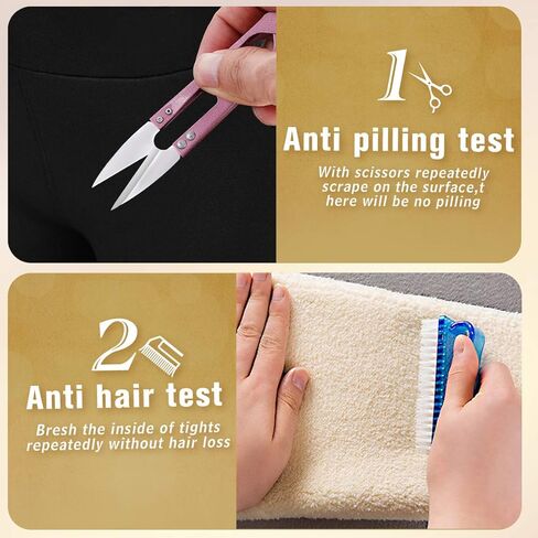 سراويل نسائية من PrettyQueen مبطنة بالصوف الشيربا سراويل شتوية عالية الخصر للتحكم في البطن سراويل حرارية من الكشمير in Kuwait