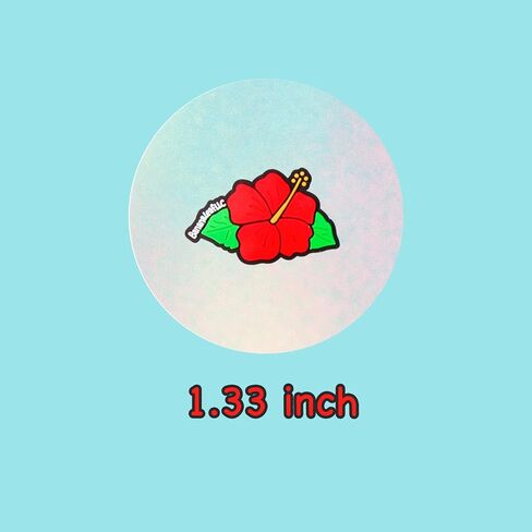 Tashrasia 23Pcs Summer Shoe Charms for Clogs Sandals Bracelet Wristband Slippers Water Shoes, Cute Tropical Beach Shoe Decoration Charms for Kids Girls Women Party Favor Gifts in Kuwait