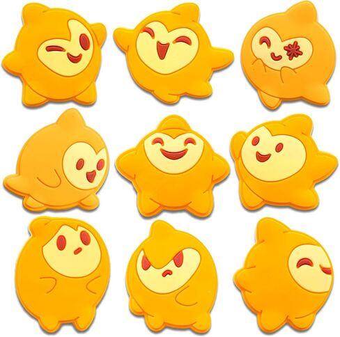 سحر تزيين حذاء Wish Star لصنادل Croc Clog، إكسسوارات أحذية على شكل نجمة كرتونية ساحرة لهدايا الحفلات للأطفال والبنات والأولاد in Kuwait