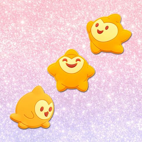 سحر تزيين حذاء Wish Star لصنادل Croc Clog، إكسسوارات أحذية على شكل نجمة كرتونية ساحرة لهدايا الحفلات للأطفال والبنات والأولاد in Kuwait