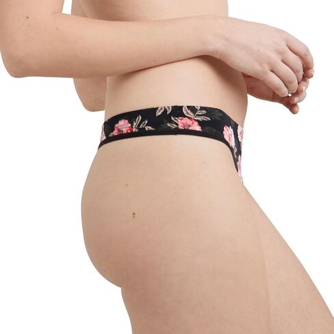 Maidenform Women's Barely There Lace Panties, Invisible Look Thong Underwear, 3-Pack in Saudi Arabia