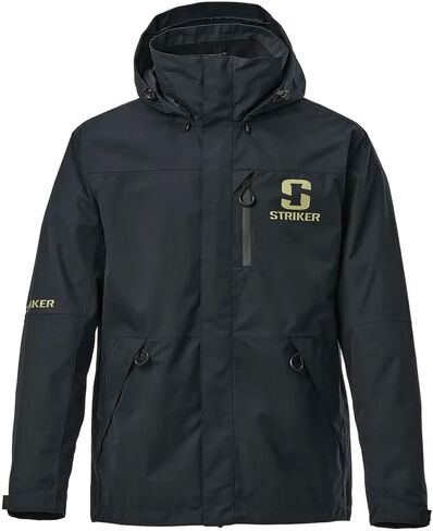 Striker Men's Vortex Durable Breathable Waterproof Outdoor Fishing Rain Jacket with Adjustable Hood & Reflective Elements in Saudi Arabia
