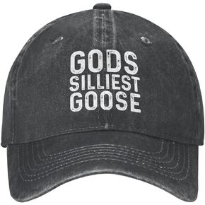 Gods Silliests Gooses Hat قبعات بيسبول للسيدات قبعات جرافيك