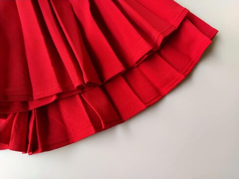 TONCHENGSD Women's Retro Midi High Waist Pleated Skirt Leopard Print Skirt in Kuwait