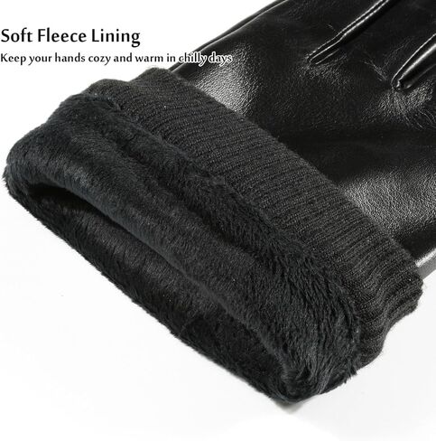 قفازات جلدية للرجال من SIEFERSN مع أصابع تعمل باللمس قفازات شتوية خارجية 1234225010 in Kuwait